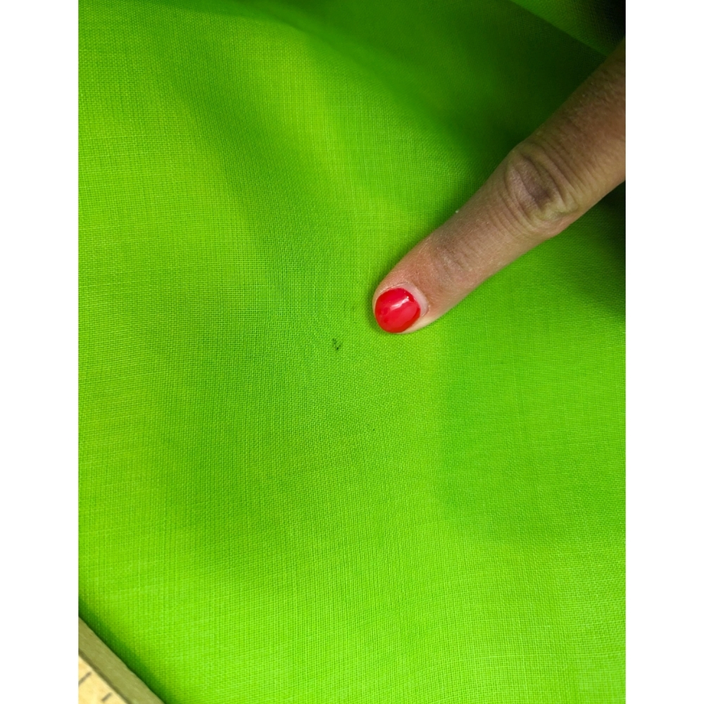 Vintage 70s Crochet Trimmed Maxi Peasant Dress Green Chiffon Overlay Womens S - Picture 10 of 14